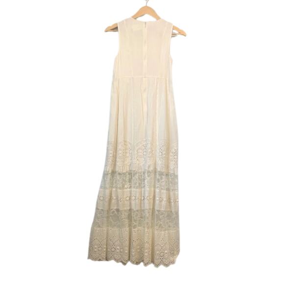 ANTHROPOLOGIE Liliana Lace Eyelet Maxi Dress | 2 - Picture 4 of 10